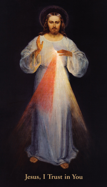 Divine Mercy Chaplet Prayer Card